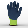 Azusa Safety Winter 7 ga. Thermal Acrylic Lime Work Gloves, 3/4 Blue Foam Latex Coating, M LW1020